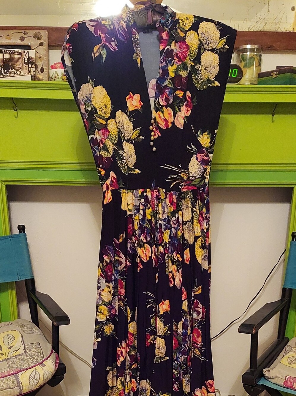Trashy Diva Retro Vintage Style Martini Floral Maria, 4